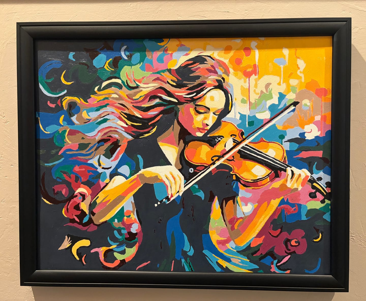 Customer photo review of Passionate Violinist