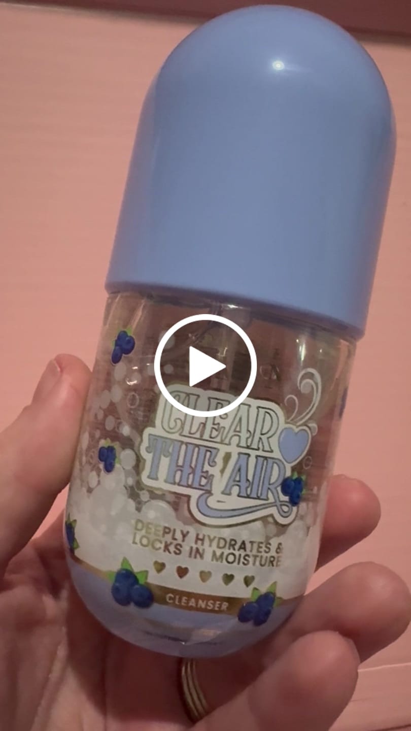 Customer video review of P.Louise Clear The Air Blueberry Gel Cleanser