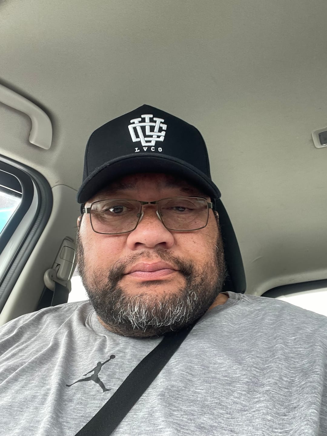 Customer photo review of ULTRA FIT Jet Black A-Frame Snapback