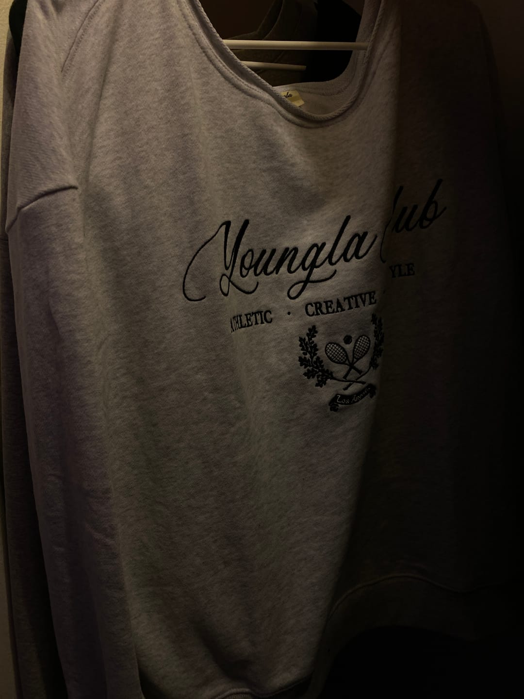 Customer photo review of W5158 - Off-shoulder Pullover