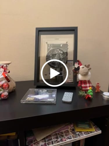 Customer video review of M1 Music Frame CD Player