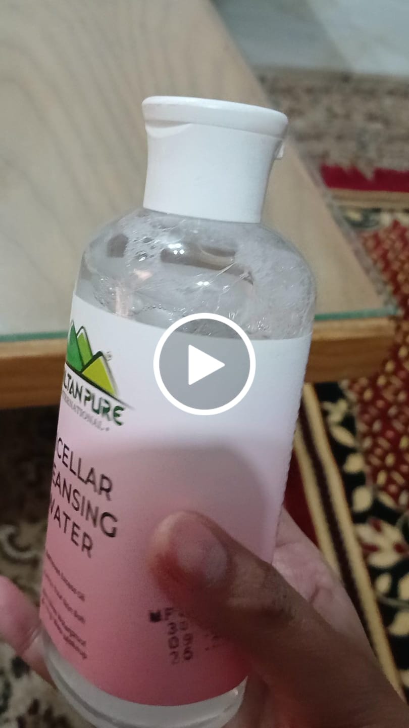 Customer video review of Micellar Water – Promotes Hydration, Acts as Makeup Removal, Eliminates Dirt & Grease