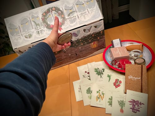 Customer photo review of Adventskalender von Wurzelwerk