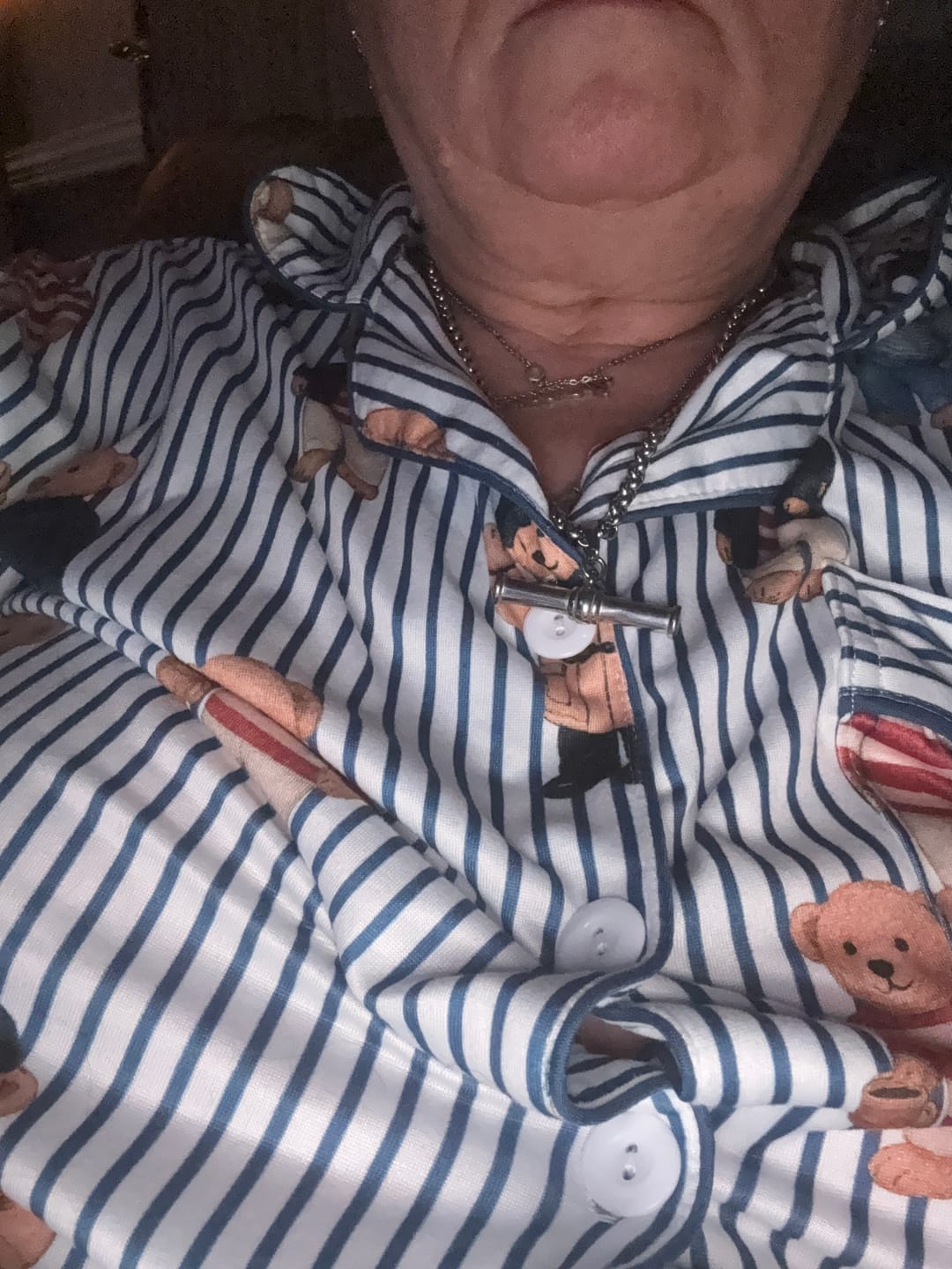 Customer photo review of PRE ORDER - XL T-Bar Necklace silver