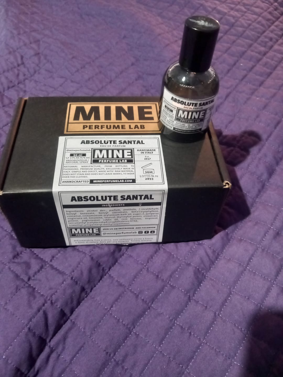 Customer photo review of ABSOLUTE SANTAL