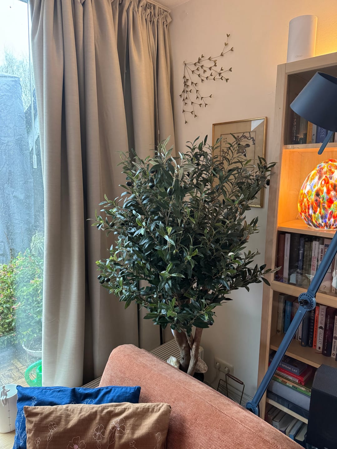 Customer photo review of Kunst Olijfboom 165cm Deluxe