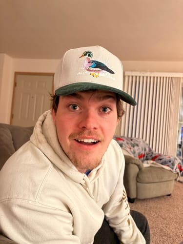 Customer photo review of Woody Corduroy Brim Hat