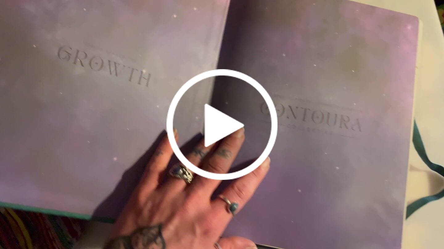 Customer video review of Twelve Seasons of Growth -  Yearly Self Development Planner (Undated)