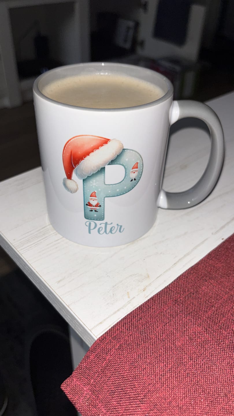 Customer photo review of Tasse Personalisiert - Weihnachtstasse 2