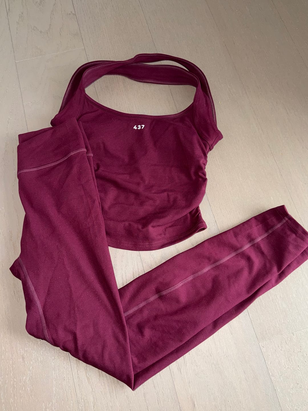 Customer photo review of The Sculpt Tank / Black-Cherry