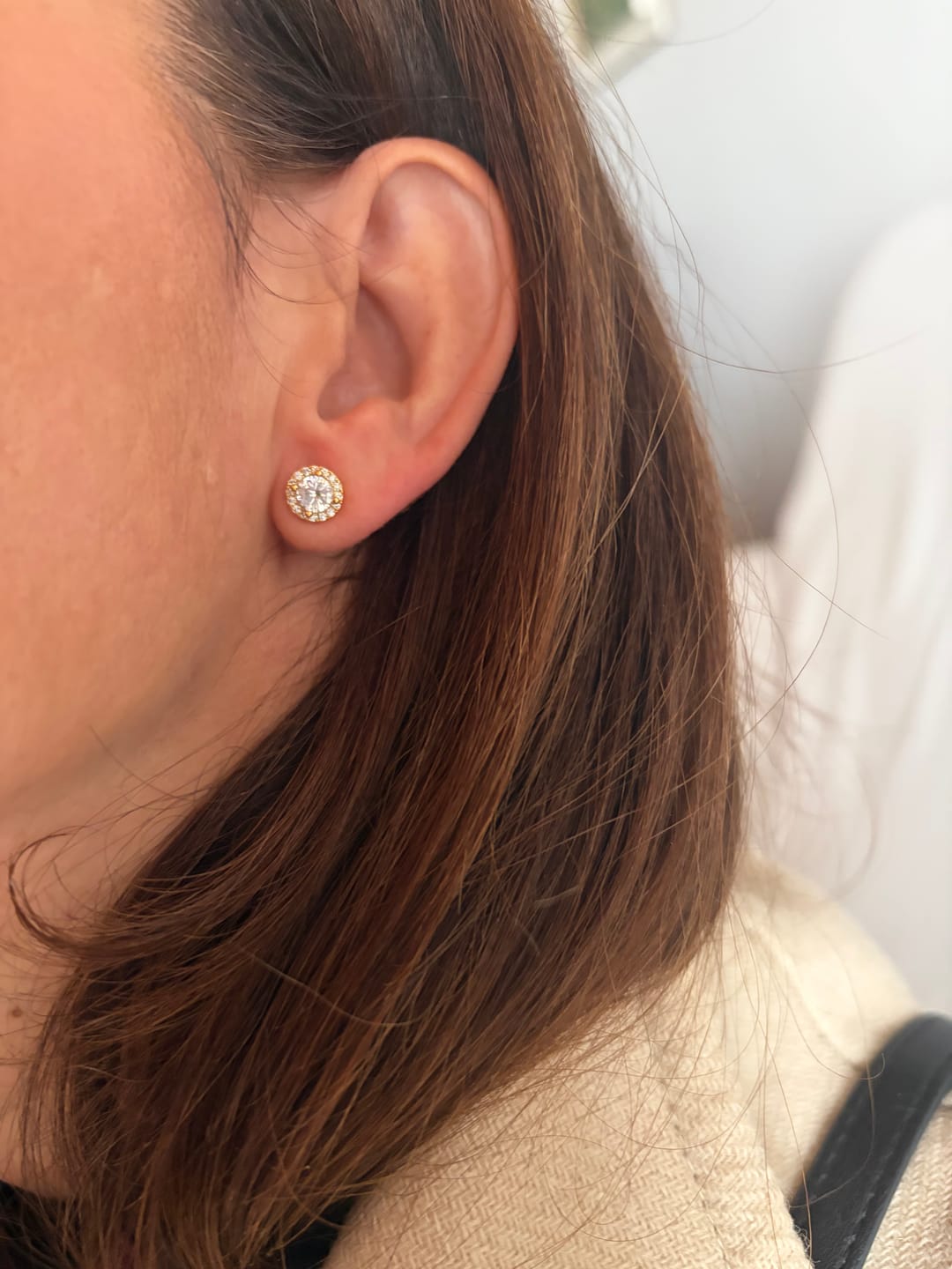 Customer photo review of Pendientes Dormilonas