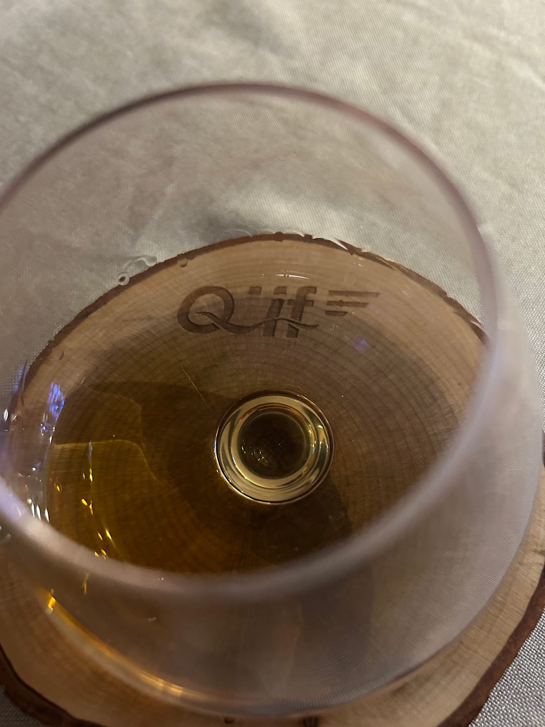 Customer photo review of Aequilibrium Wine Glass