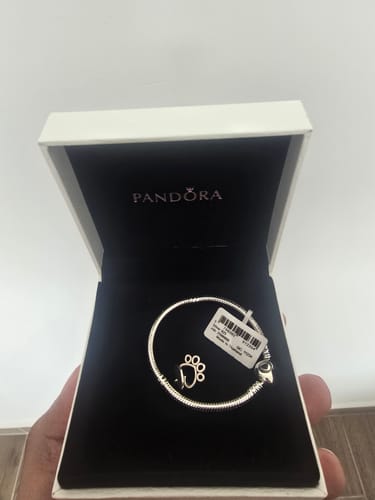 Customer photo review of PULSERA BRAZALETE PANDORA MOMENTS CORAZON PLATA .925 + KIT DE REGALO