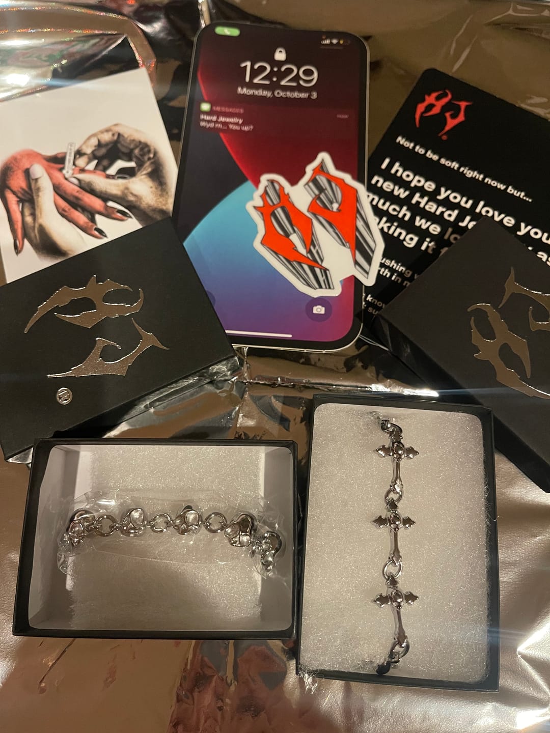 Customer photo review of 10 STAGES OF ADDICTION BRACELET