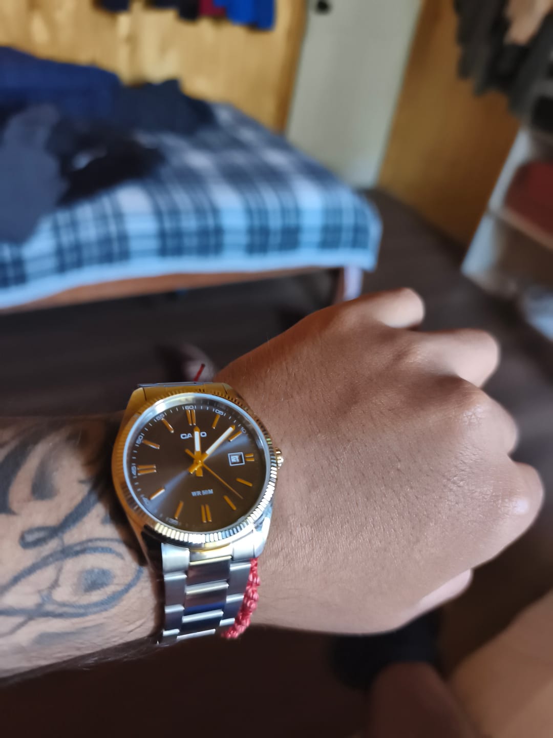 Customer photo review of Reloj Casio Análogo MTP-1302D-1A2V Negro 38,5mm