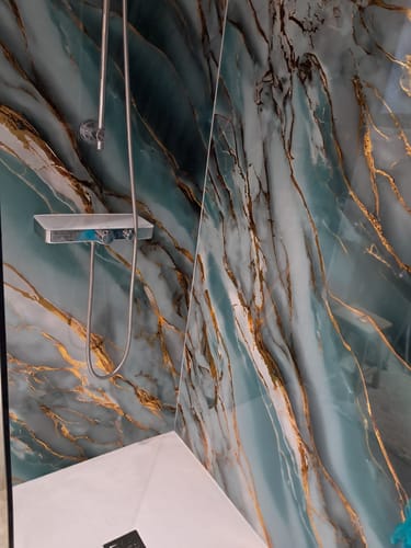 Customer photo review of Baguette de jonction aluminium pour pvc/spc/feuille de pierre