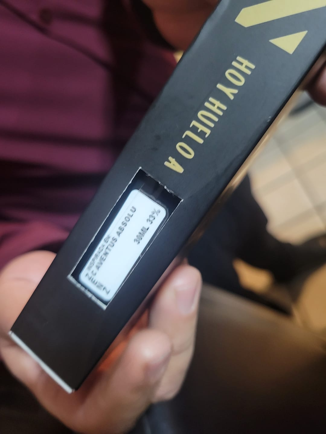 Customer photo review of Perfume Tendencia C AVENTUS ABSOLU zenz