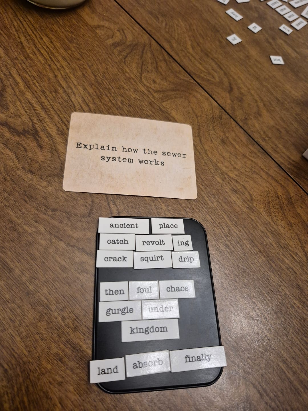Customer photo review of Ransom Notes: Base Game + Expansion Pack Combo