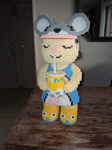 Customer photo review of Pixi Bear™ Ours Géant de 43 cm à Assembler