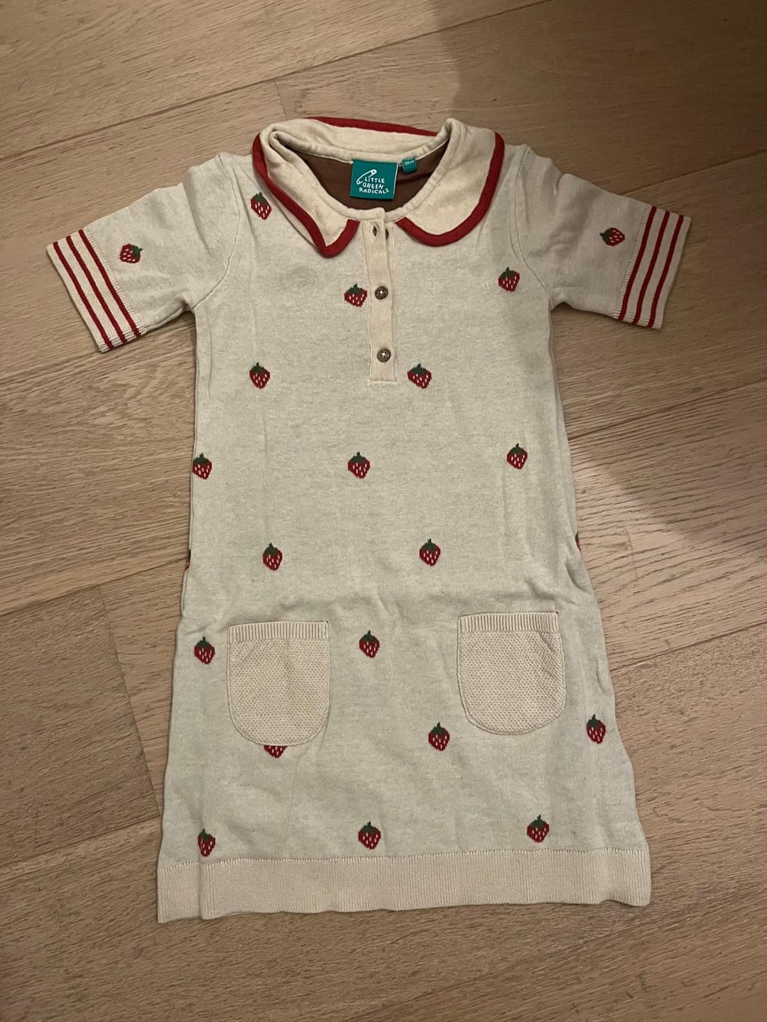 Customer photo review of Strawberry Days Knitted Collar Dress
