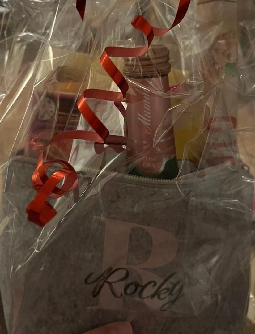 Customer photo review of Initiale - Individuelle Kosmetiktasche Filz