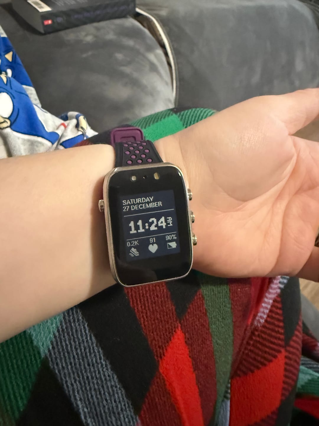 Customer photo review of Shock Clock MAX