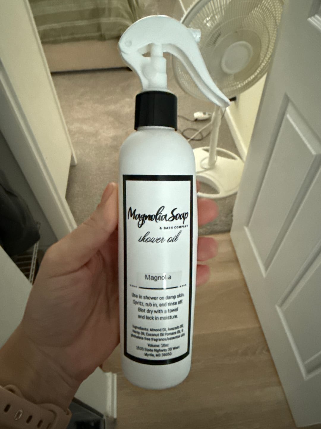 Customer photo review of Shower Oil-Magnolia