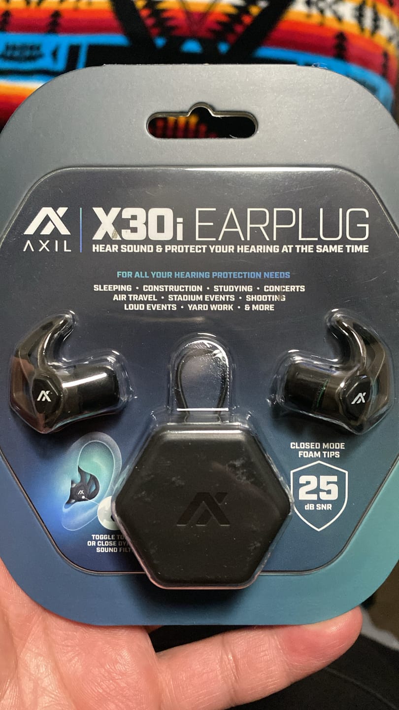 Customer photo review of X30i Earplugs