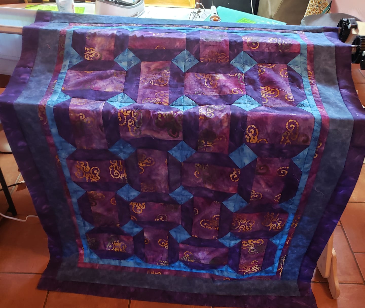 Customer photo review of Mystery 1 Yard Fabric Cut