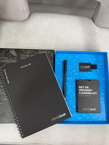 Customer photo review of Infinitebook Plain A6 Black
