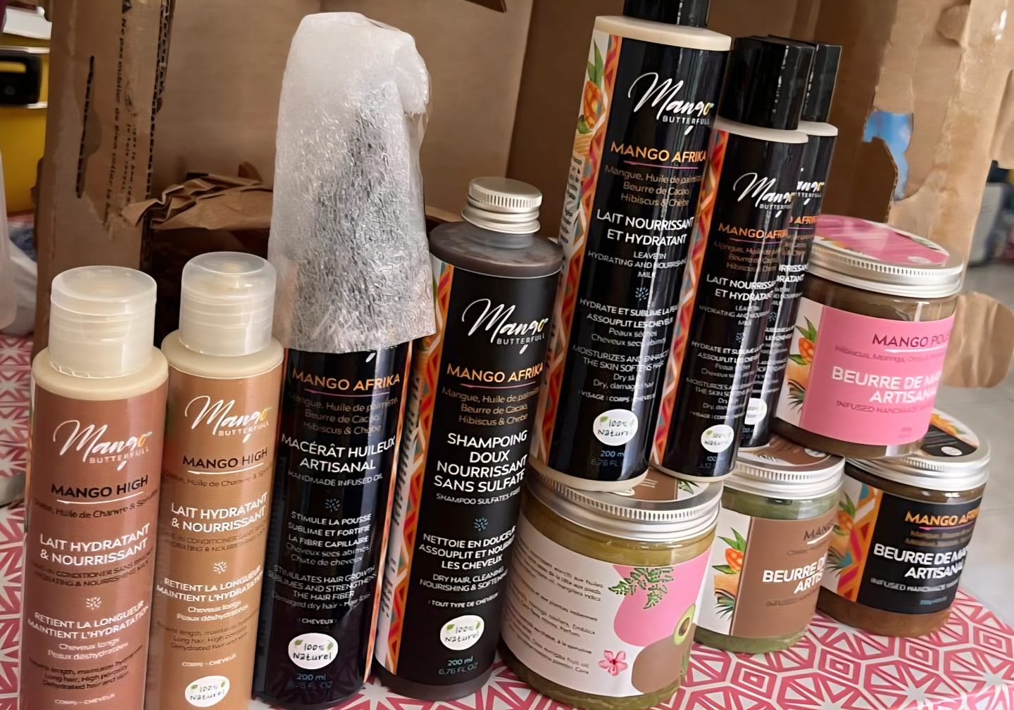 Customer photo review of Lait hydratant et nourrissant -  Mango AFRIKA