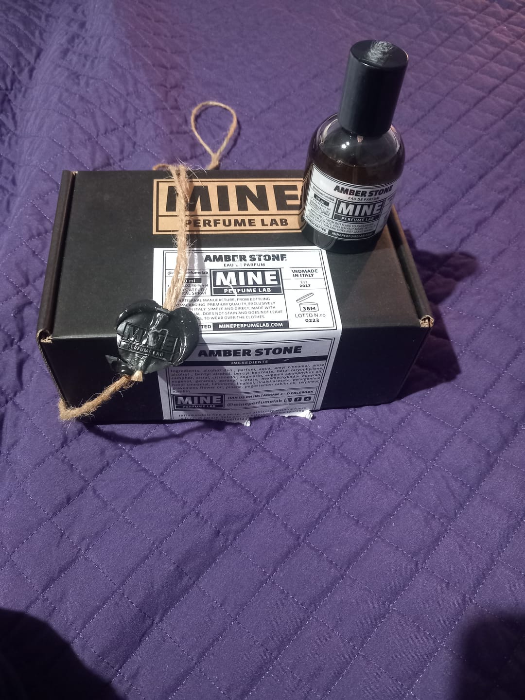Customer photo review of AMBERSTONE