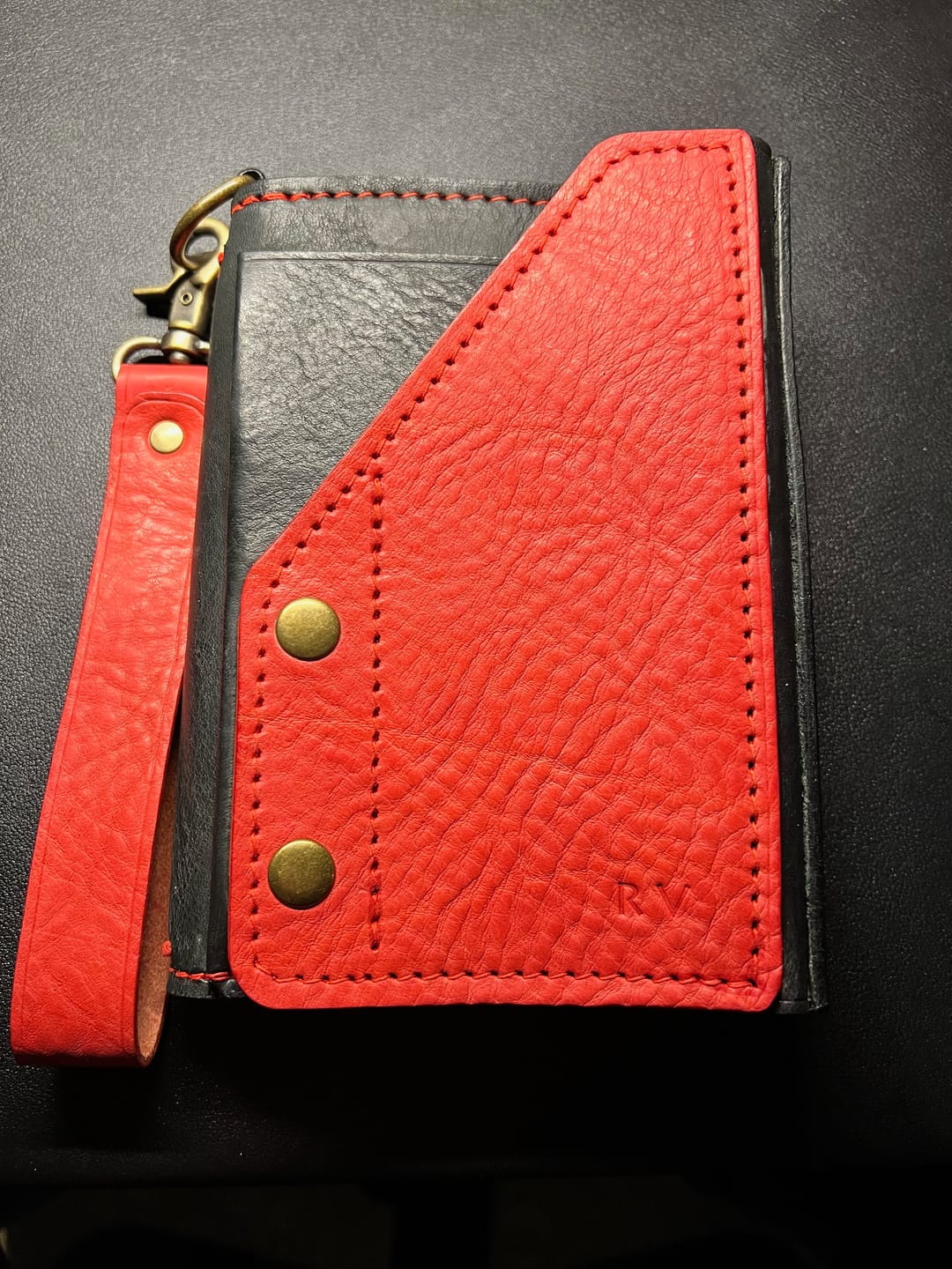 Customer photo review of Apple pig "Wallet notebook 5"