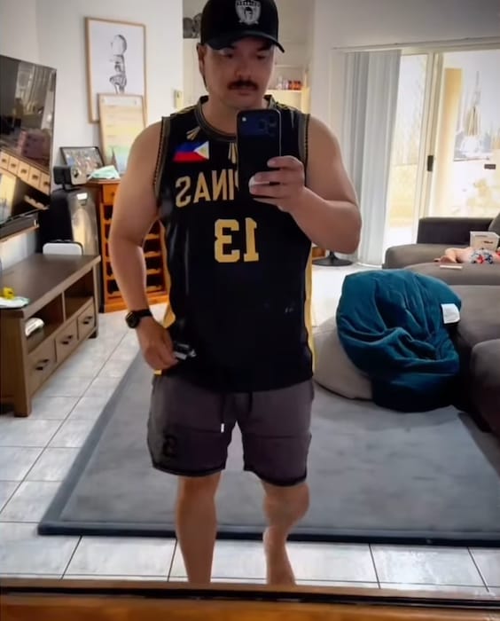 Customer photo review of Philippines 'Luzviminda' Custom Basketball Jersey