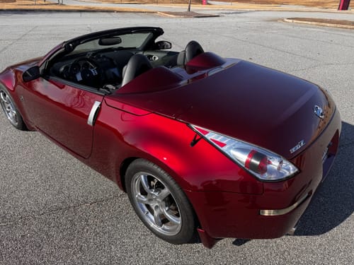 Customer photo review of Gloss Metallic Rosewood Red Vinyl Wrap