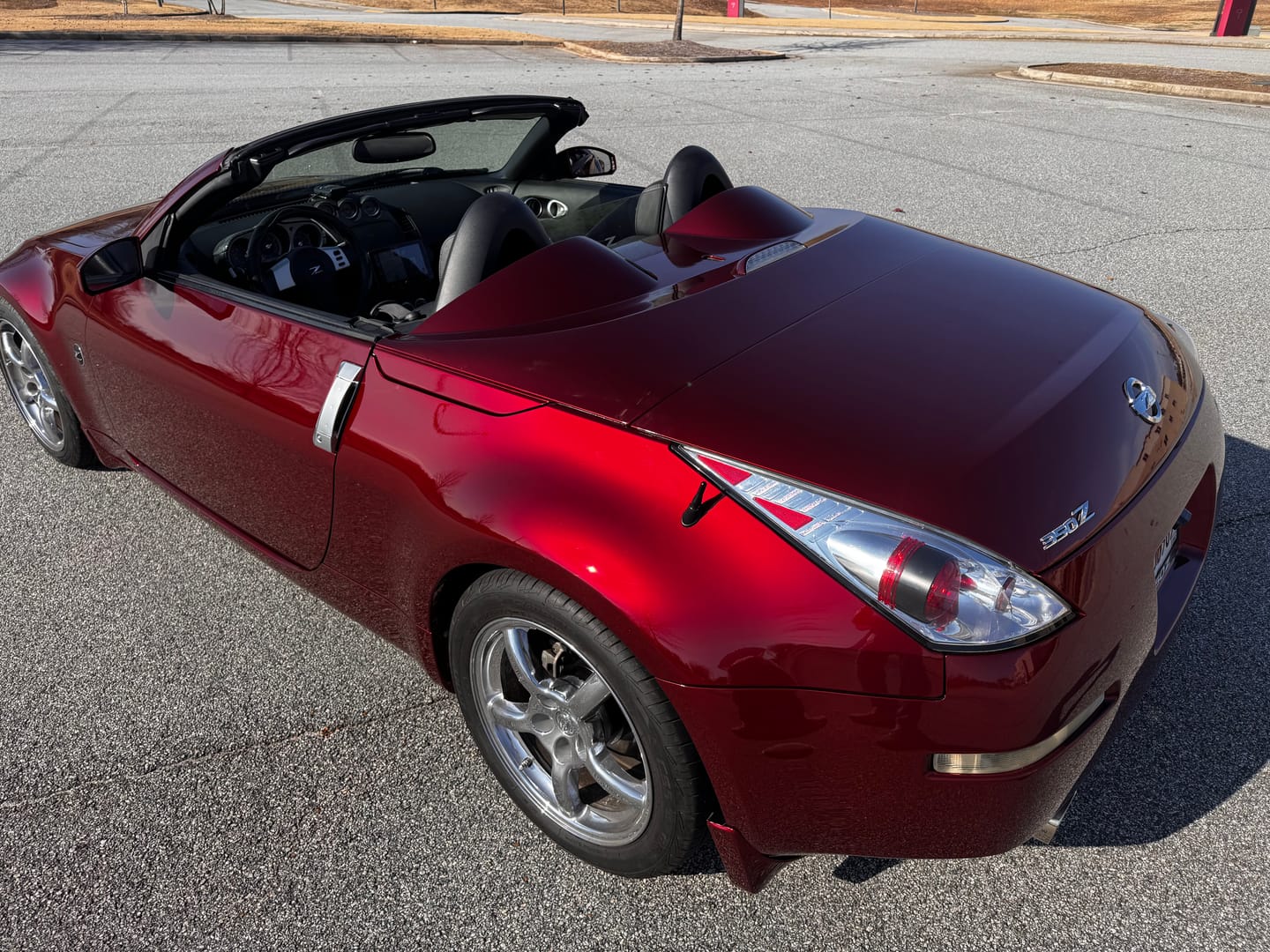 Customer photo review of Gloss Metallic Rosewood Red Vinyl Wrap