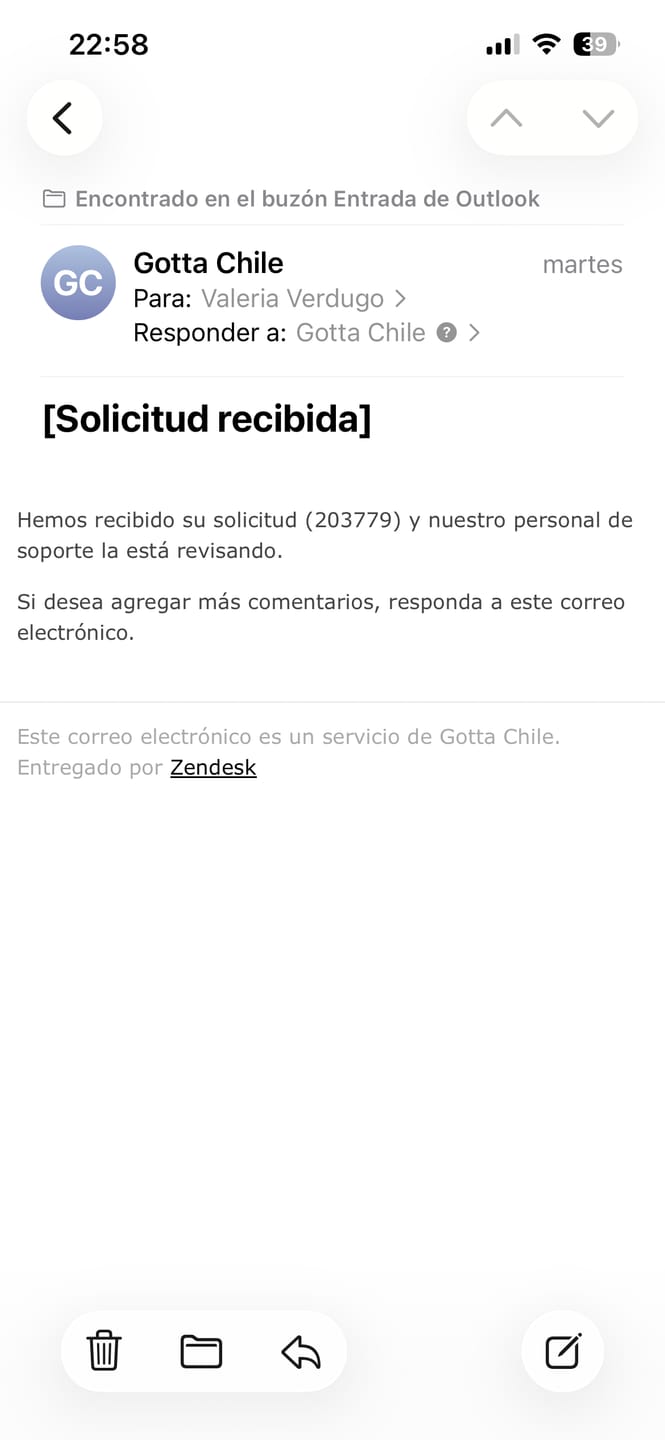 Customer photo review of Botín Café Mujer 35922