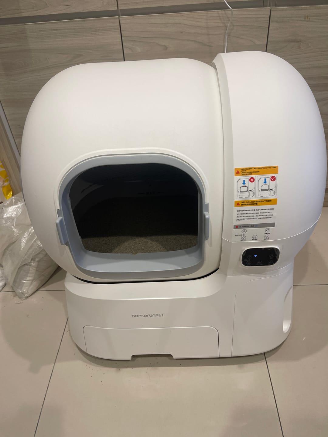 Customer photo review of 霍曼自動貓砂機CS106