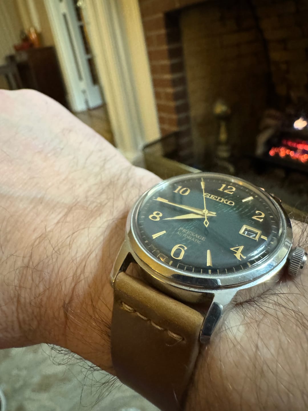 Customer photo review of Unlined Bourbon Shell Cordovan