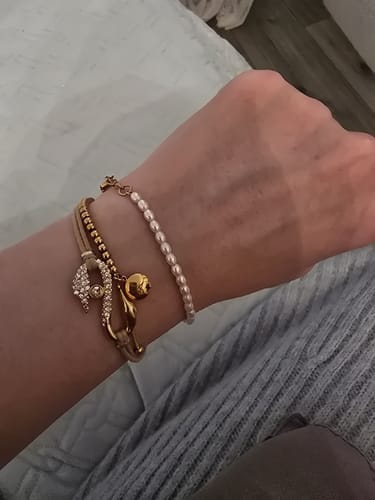 Customer photo review of Tasbih Bracelet | Pearl