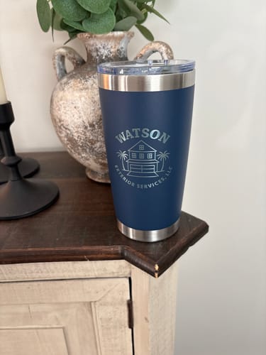 Customer photo review of (6 Pieces) Laser Engraved Tumbler | 20 oz