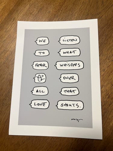 Customer photo review of 5x7 Giclee Fine Art Prints