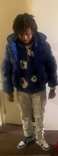 Customer photo review of Purple Brand Jeans #9006