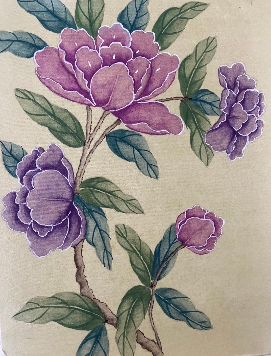 Customer photo review of Silk Paper - White