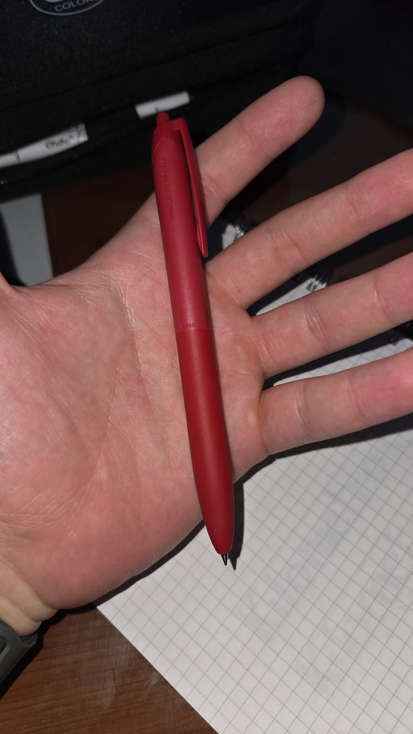 Customer photo review of Uni Jetstream - Bolígrafo Lite Touch Ink 0.5 mm
