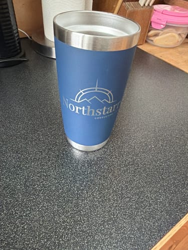 Customer photo review of (6 Pieces) Laser Engraved Tumbler | 20 oz