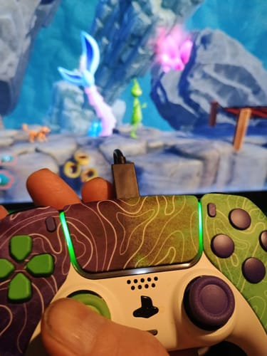 Customer photo review of Custom Cinch PS5 Pro - Custom Design Ref: FIEX0X