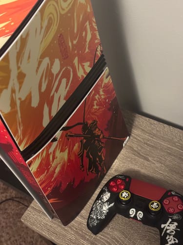 Customer photo review of Wukong - PS5 Console Skin