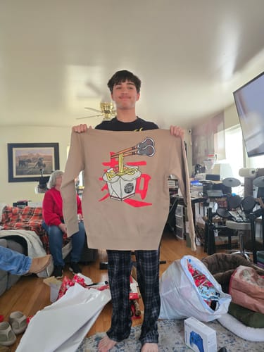 Customer photo review of Get Nood Hoodie