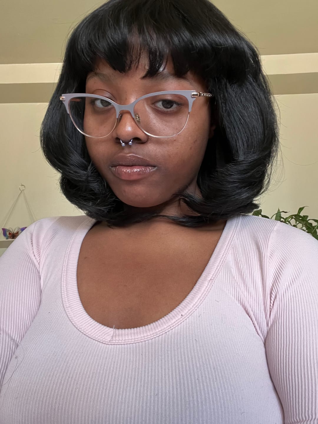 Customer photo review of Model Model Bestie Full Wig - ADELLY